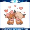 cute-baby-highland-cow-couple-valentine-svg