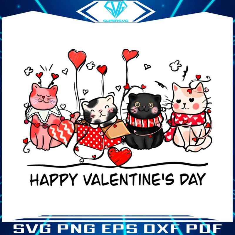 cute-cats-happy-valentines-day-png