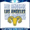 los-angeles-rams-football-team-svg