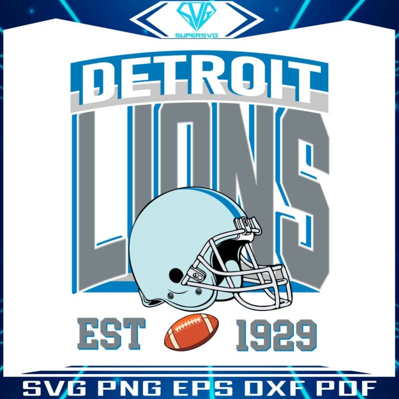detroit-lions-est-1929-helmet-svg