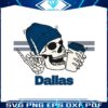 skeleton-dallas-cowboys-football-svg