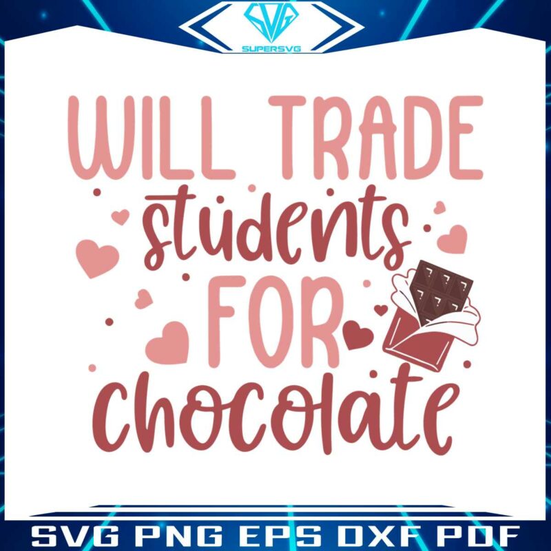 will-trade-students-for-chocolate-svg