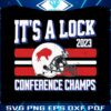 its-a-lock-buffalo-conference-champs-svg