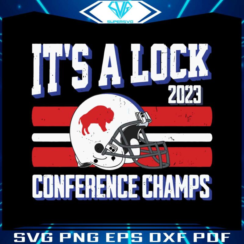 its-a-lock-buffalo-conference-champs-svg
