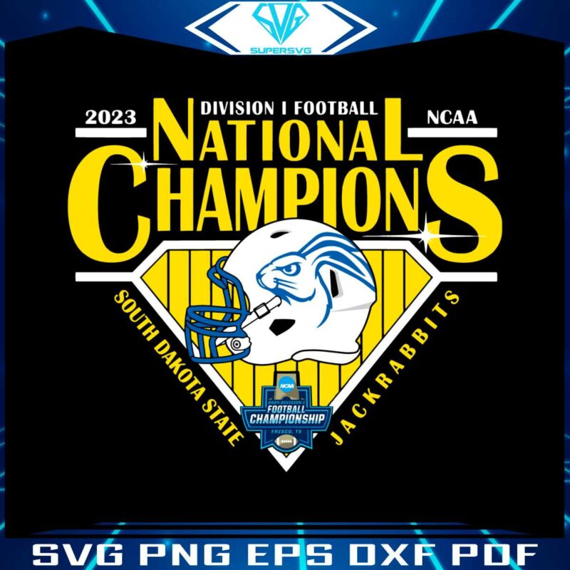 2023-fcs-football-national-champions-south-dakota-state-svg