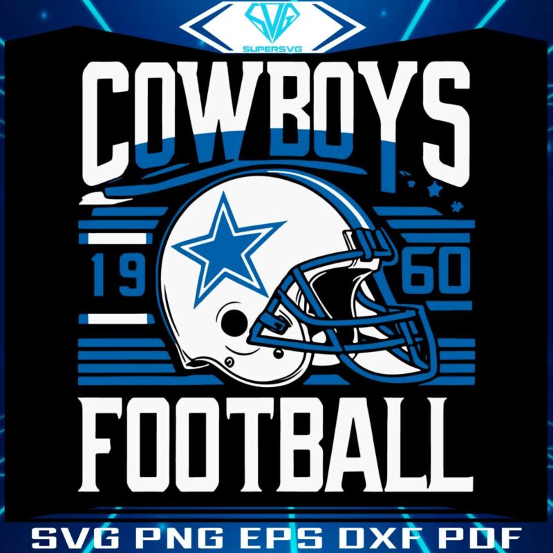 retro-cowboys-football-helmet-svg-digital-download