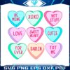 candy-hearts-be-mine-xoxo-svg