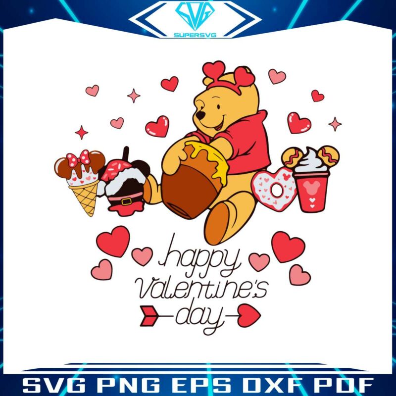 happy-valentines-day-pooh-and-snack-svg