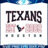 houston-texans-est-2002-nfl-team-svg