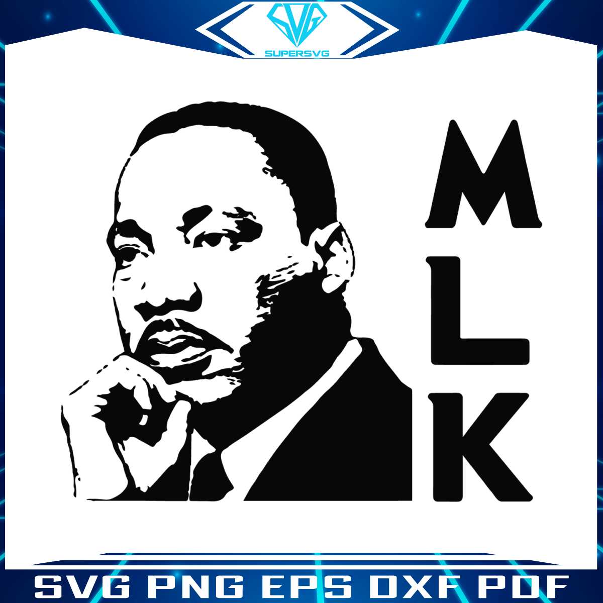 mlk-day-martin-luther-king-svg