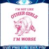 im-not-like-other-girls-funny-raccoon-svg