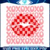groovy-xoxo-checker-lips-svg