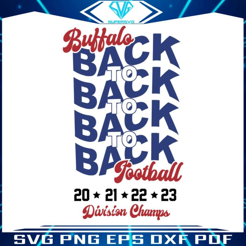 buffalo-back-to-back-football-division-champs-svg