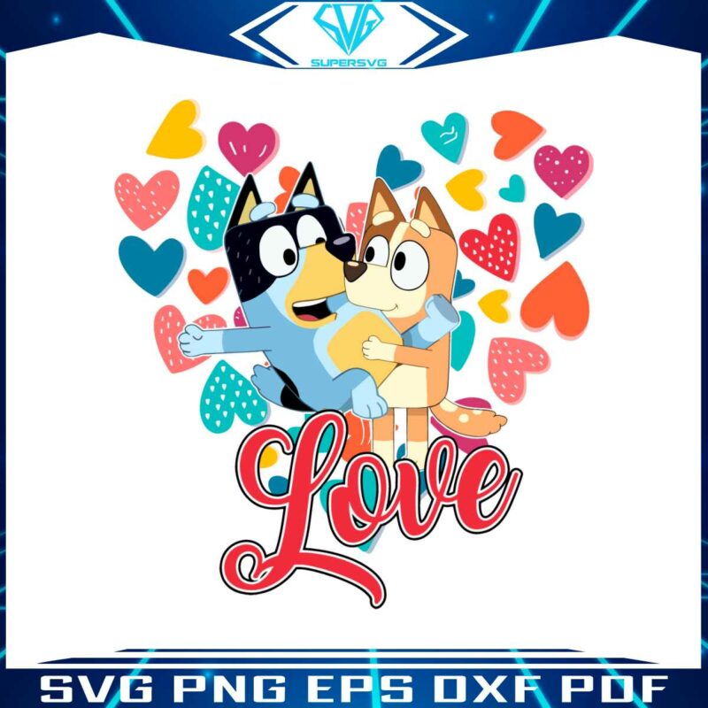 bluey-bingo-love-heart-valentine-svg