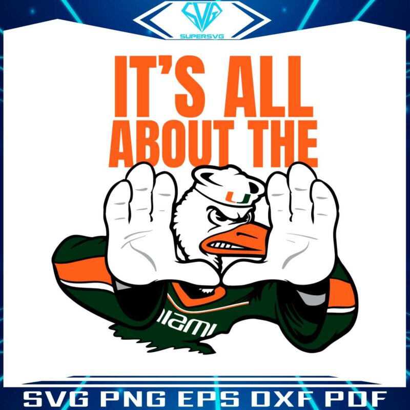 its-all-about-the-miami-hurricanes-ncaa-svg