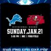 detroit-lions-vs-tampa-bay-buccaneers-divisional-round-svg