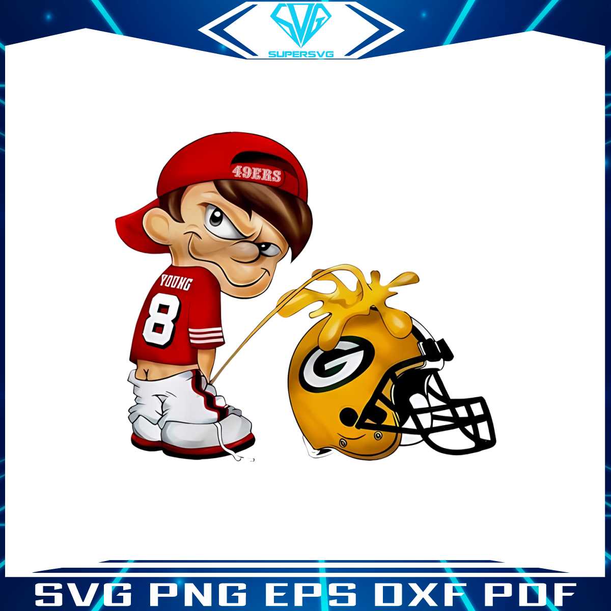 san-francisco-49ers-peeing-on-green-bay-packers-png