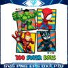retro-spiderman-hero-100-super-days-png