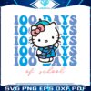 kitty-100-days-of-school-svg