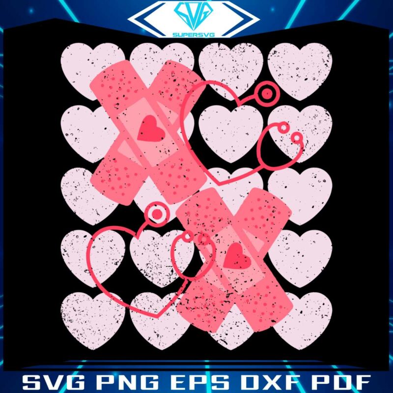 nurse-xoxo-emergency-rn-valentines-day-svg