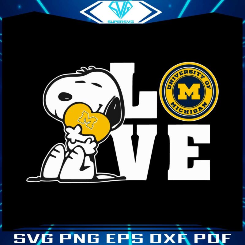 snoopy-love-michigan-wolverines-svg