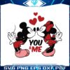 mickey-kiss-minnie-you-and-me-svg