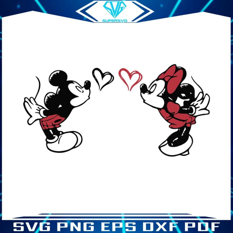 mickey-minnie-kiss-love-valentine-svg