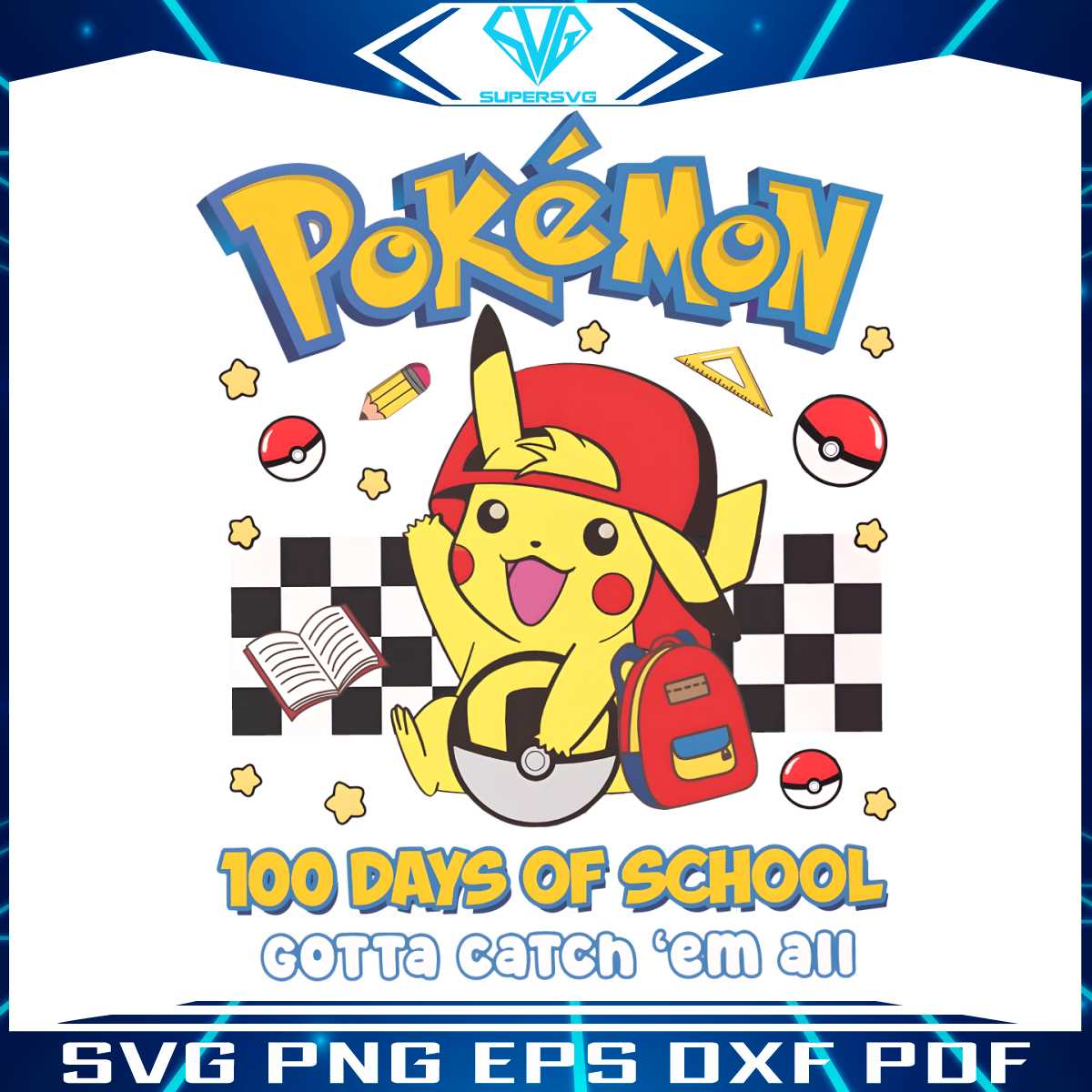 pokemon-100-days-of-school-pikachu-png