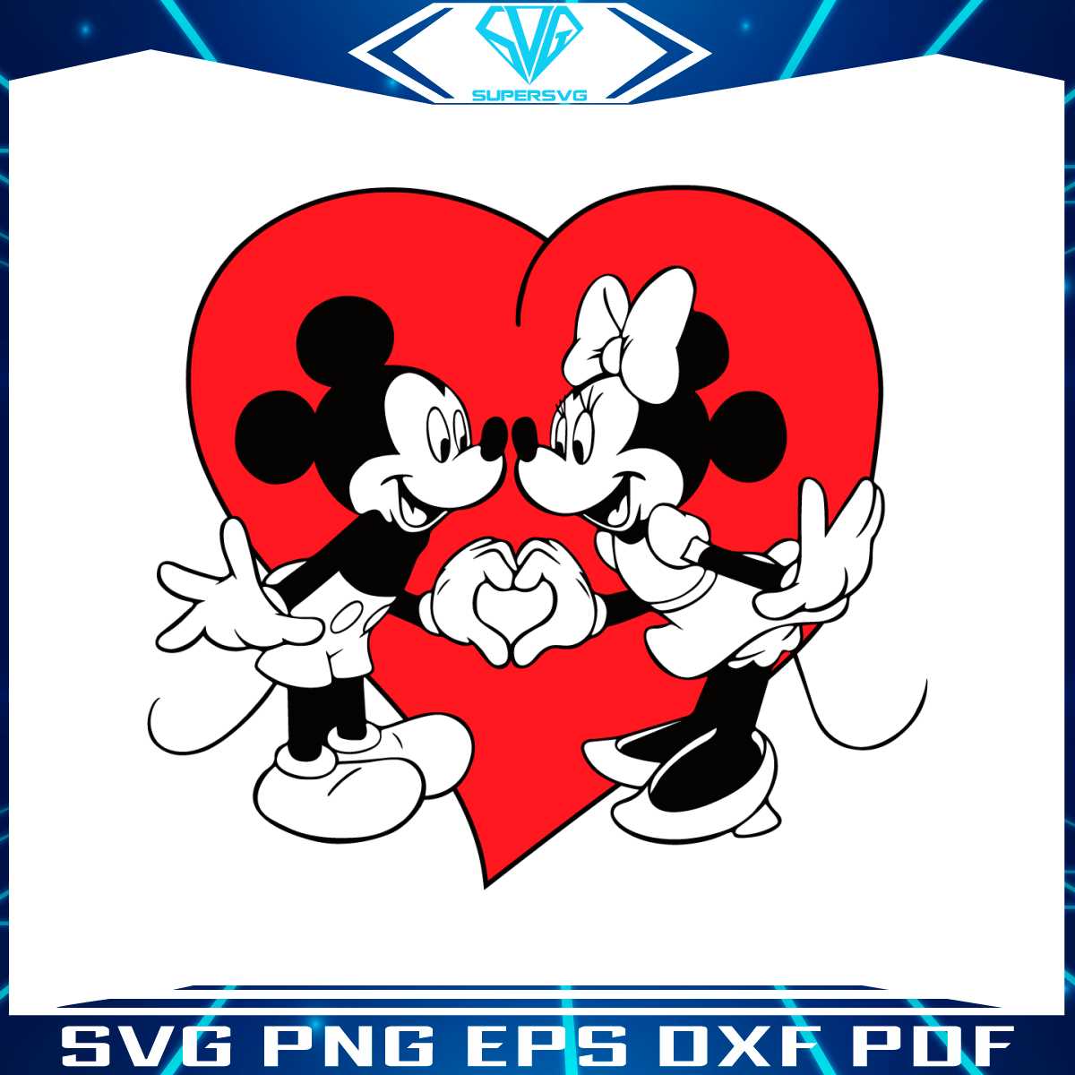 valentine-mickey-and-minnie-red-heart-svg
