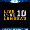 live-love-lambeau-number-10-packers-svg