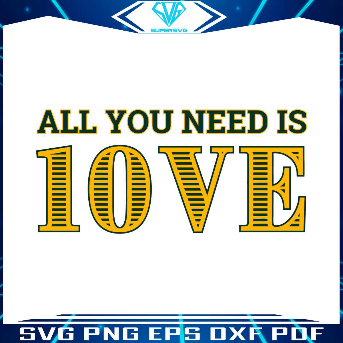 all-you-need-is-love-packers-svg