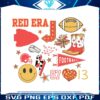 retro-red-era-football-kelce-swift-png