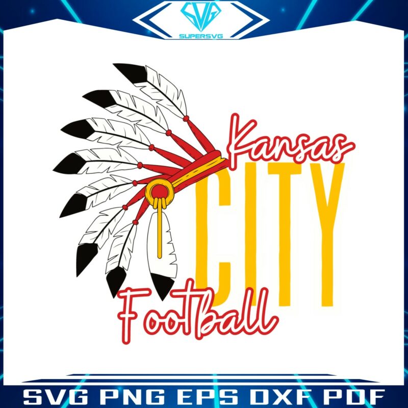 retro-nfl-kansas-city-football-svg