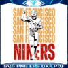 nfl-san-francisco-niners-player-svg