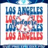 los-angeles-dodgers-baseball-mlb-svg