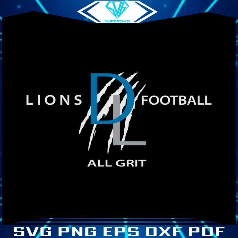 lions-football-all-grit-scratch-svg