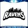nfl-ravens-football-skyline-svg