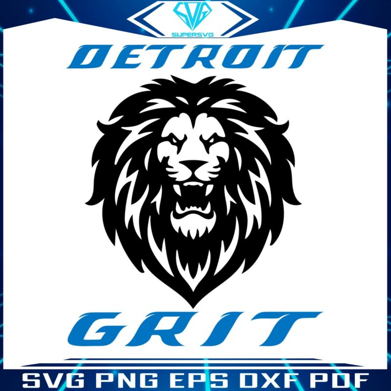 retro-detroit-grit-lion-roar-logo-svg