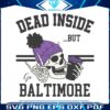 dead-inside-but-go-baltimore-skeleton-svg