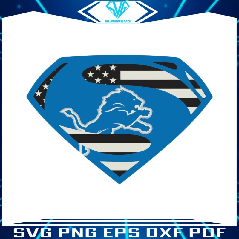 detroit-lions-nfl-superman-logo-svg