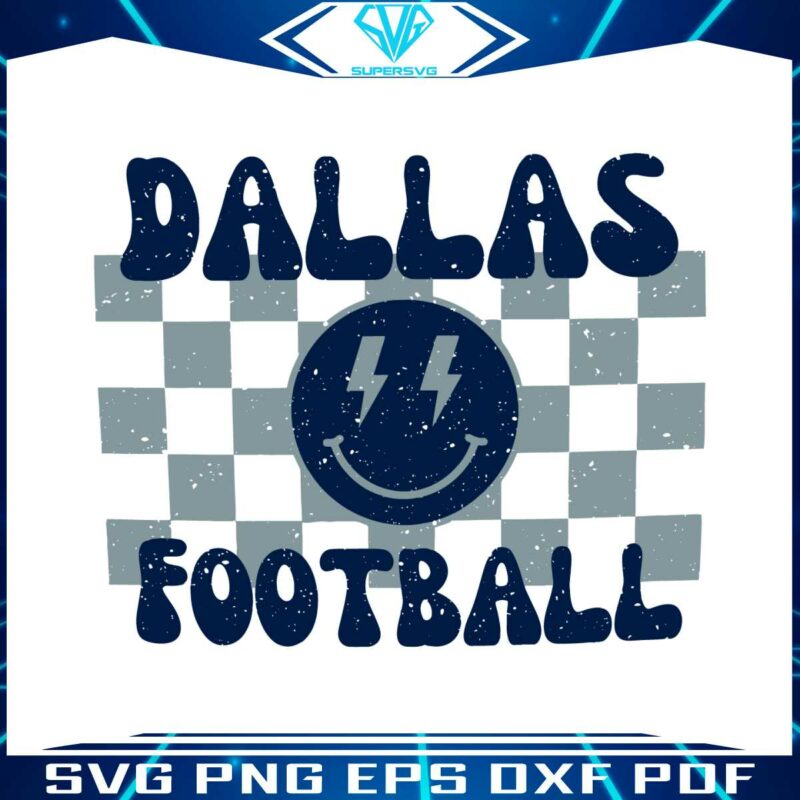 retro-dallas-football-smile-face-svg-digital-download