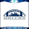 dallas-football-skyline-svg-digital-download