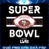 san-francisco-49ers-football-super-bowl-lviii-svg