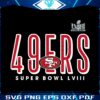san-francisco-49ers-super-bowl-lviii-cheer-section-svg