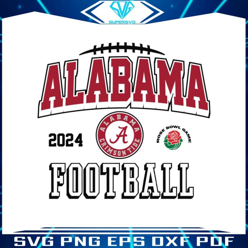 alabama-crimson-tide-football-rose-bowl-svg