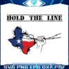 texas-hold-the-line-barbed-wire-svg