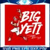 big-yeti-travis-kelce-kansas-city-chiefs-svg