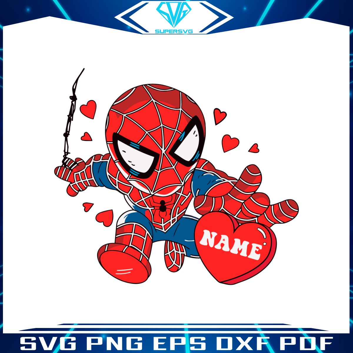 personalized-spiderman-love-valentine-svg