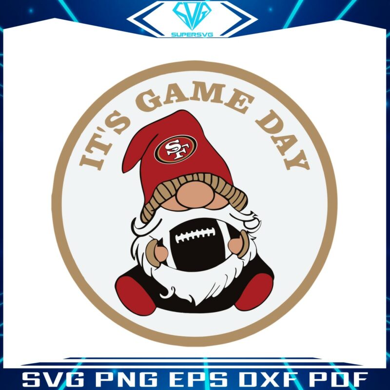 its-game-day-gnome-san-francisco-49ers-svg