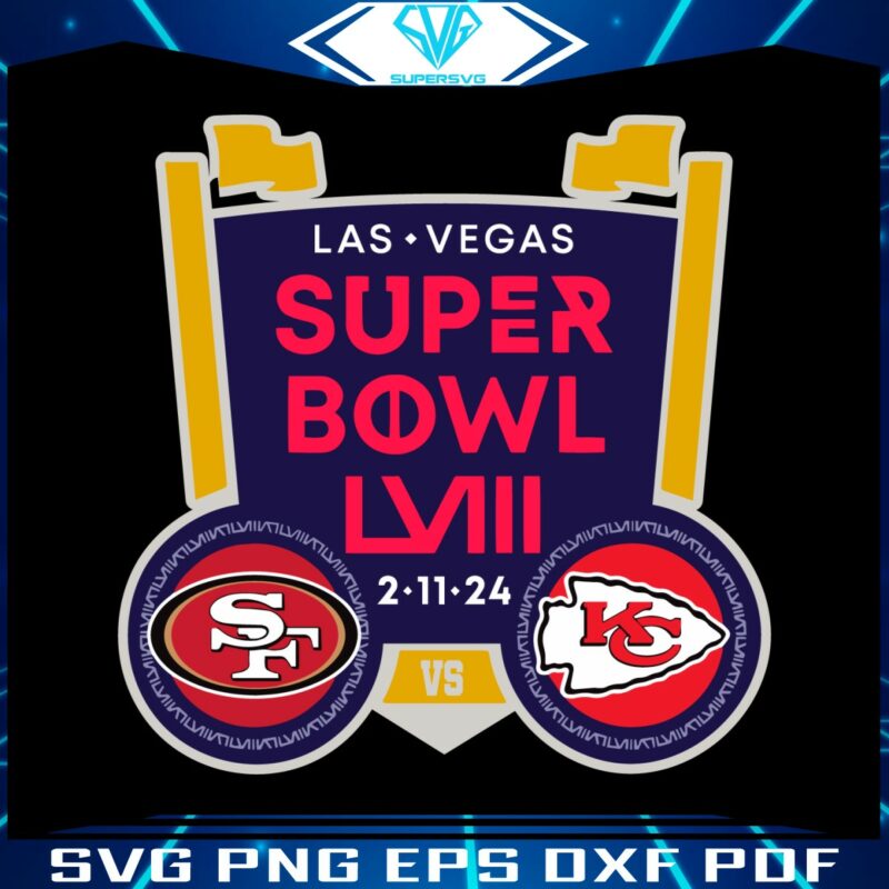 49ers-vs-chiefs-super-bowl-lviii-las-vegas-svg